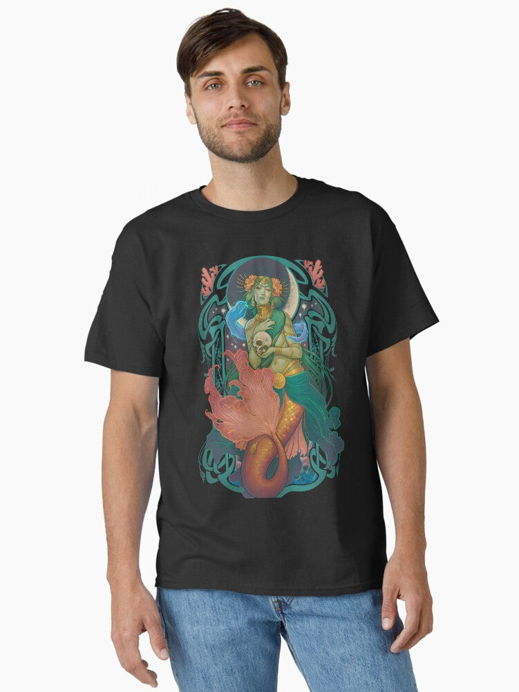SEA WITCH MERMAID Classic T-Shirt T-Shirt | High-Quality Print | Trending Now