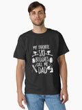 Skiing Dad Funny Skiing Gift Classic T Shirt T Shirt | Premium Quality | High CTR Pick