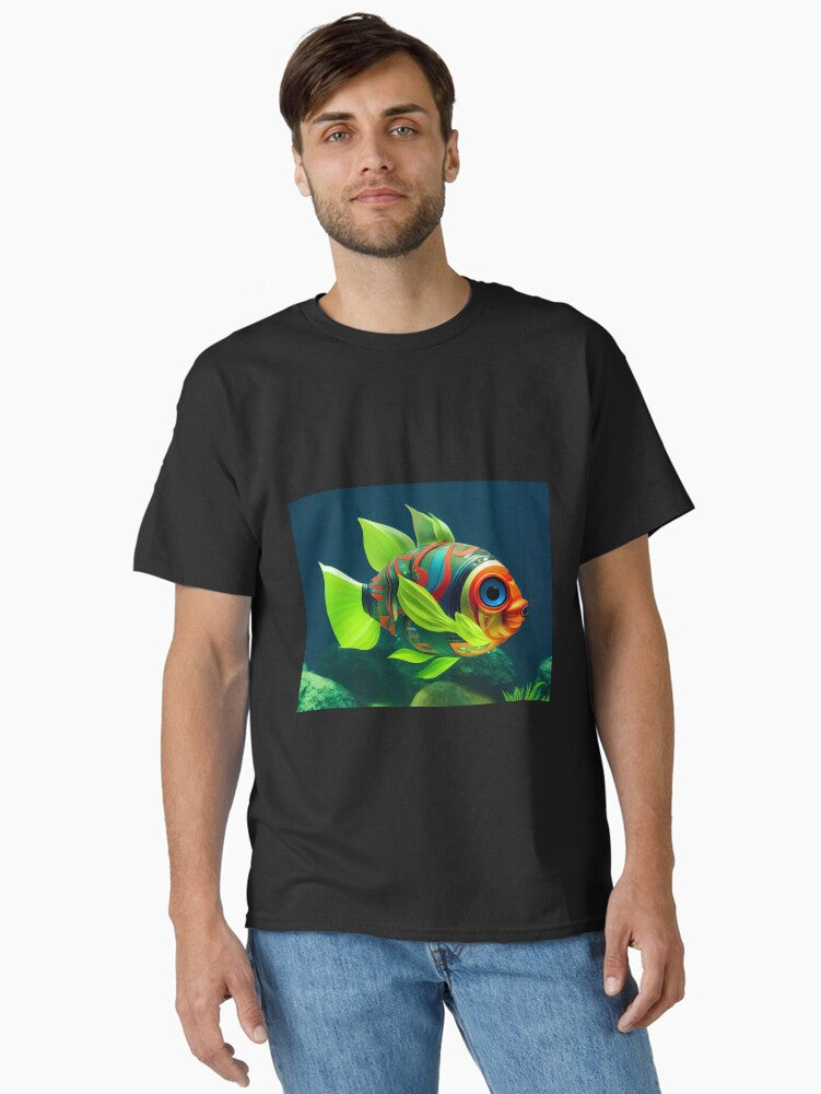Colorful Fish Classic T Shirt T Shirt Trending US Modern Aesthetic