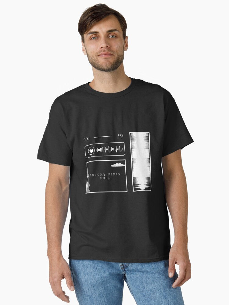 Touchy Feely Fool Audio Graphics (WSpotify Code)