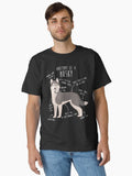 Grey Siberian Husky Dog Anatomy Classic T Shirt T Shirt | Best Seller Look | US Hot Search