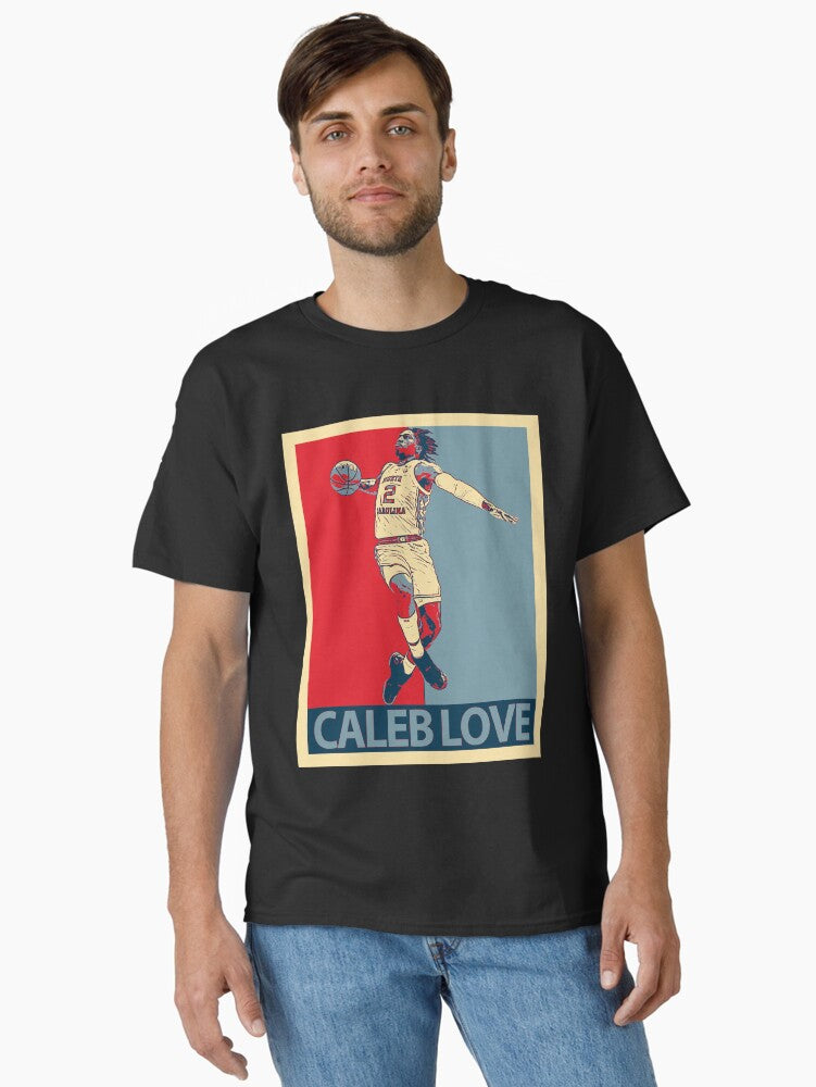 Caleb Love Classic T Shirt T Shirt Comfort Fit Hot Right Now