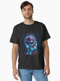 Chrome CG Skull Classic T Shirt T Shirt Premium Print Modern Aesthetic