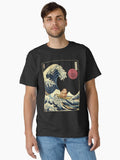 Guinea Pig Kanagawa Japanese Surfing Wave Classic T Shirt T Shirt | Premium Quality | Great Gift for Dad