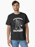 Adventures In Rapture - Retro Parody Classic T-Shirt | Premium Unisex T-Shirt, Trending Graphic Tee