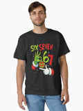 Trending Six Seven Meme 6 7 Christmas 67 Classic T-Shirt