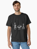 The Rock Paper Scissors White Classic Classic T-shirt | Trendy Graphic Tee | Casual Unisex T-shirt