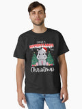 I want a hippopotamus for Christmas Santa Presents Funny Hippo Pajamas Xmas for fami Kid Classic T-Shirt