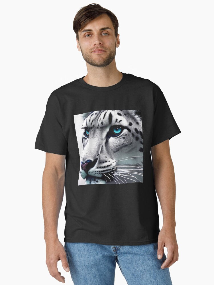 Snow Leopard Classic T Shirt T Shirt Viral TikTok Modern Aesthetic