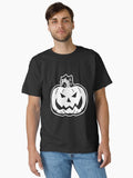 Jack o Lantern White Classic T Shirt T Shirt Best Seller Look High CTR Pick