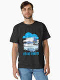 I'm on thin ice --ice fishing Classic T-Shirt | Graphic T-Shirt for Unisex