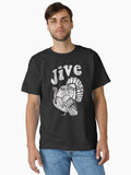 Funny Retro Jive Turkey Distressed Thanksgiving Classic T-Shirt