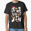 Mushrooms  Classic T-Shirt for Sale by AdaAnnArt