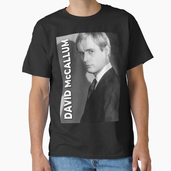David McCallum Classic T-Shirt for Sale by Jools-57