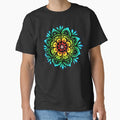 Pastel Rainbow Mandala Design Classic T-Shirt for Sale by julieerindesign