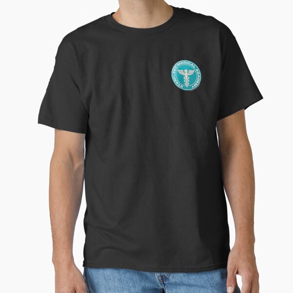 Star Trek Starfleet Medical Academy Pocket Badge Classic T-Shirt for Sale by FifthSun