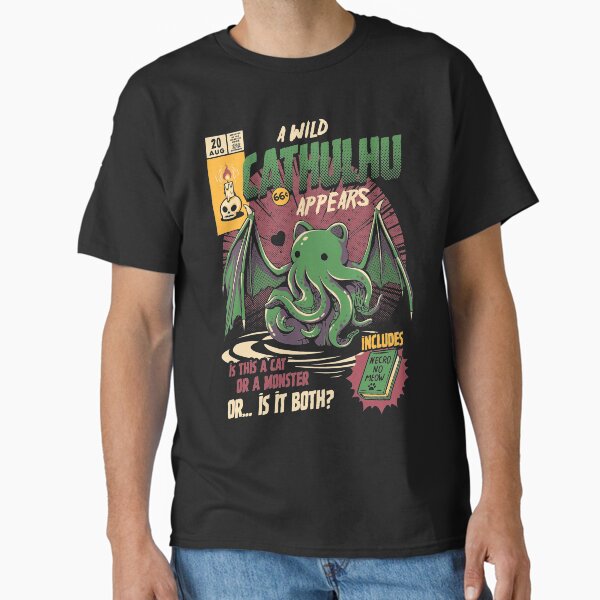Cathulhu Classic T-Shirt for Sale by ilustrata