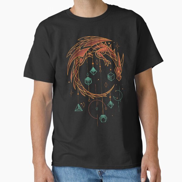 Draconic Dice keeper - Roleplayer Gamer Classic T-Shirt for Sale by Snouleaf