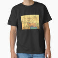 Map of The Ponderosa from 'Bonanza' Classic T-Shirt for Sale by zepher-11