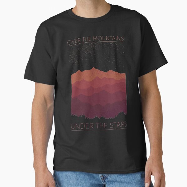Over The Mountains Classic T-Shirt for Sale by thepapercrane