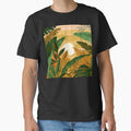 Fantasy Boho View Of Sunset Through Palm Leaves  Classic T-Shirt for Sale by DEC02