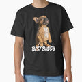 Best Buddy Frenchie Puppy Dog Classic T-Shirt for Sale by Just-Arts-4U