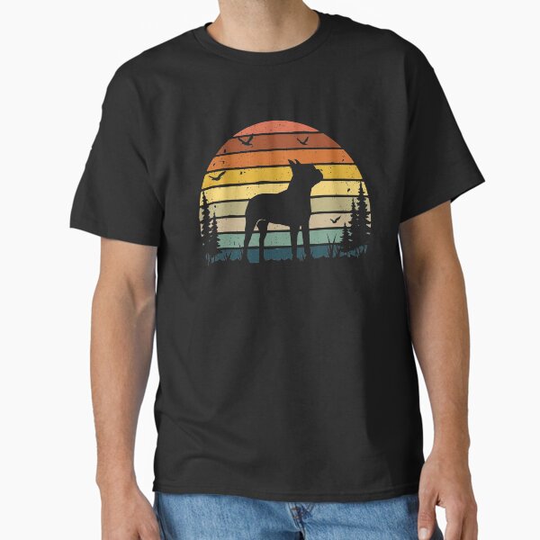 Boston Terrier Dog Retro Vintage  Classic T-Shirt for Sale by rafaeltto