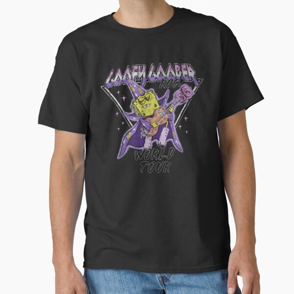 SpongeBob SquarePants Goofy Goober Rock World Tour Classic T-Shirt for Sale by nikolasdye