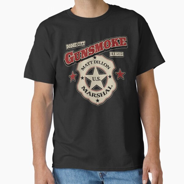 Gunsmoke Classic T-Shirt for Sale by robotrobotROBOT