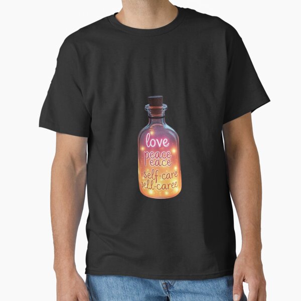 "Glow Jar of Positive Vibes" Classic T-Shirt for Sale by Dark-moon-light