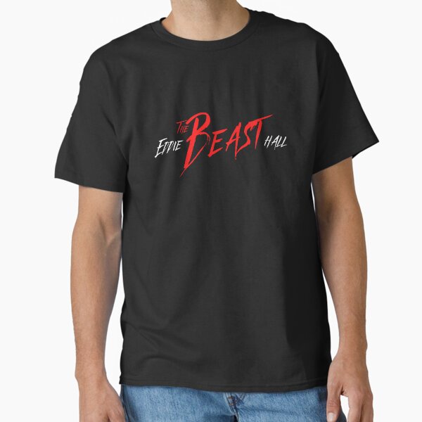 EDDIE THE BEAST HALL LOGO Classic T-Shirt for Sale by HeavyLiftGift