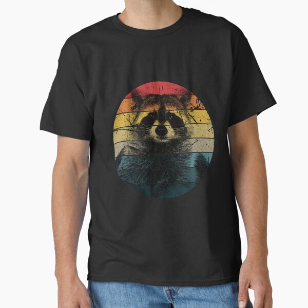 Racoon Classic T-Shirt by Memo9942