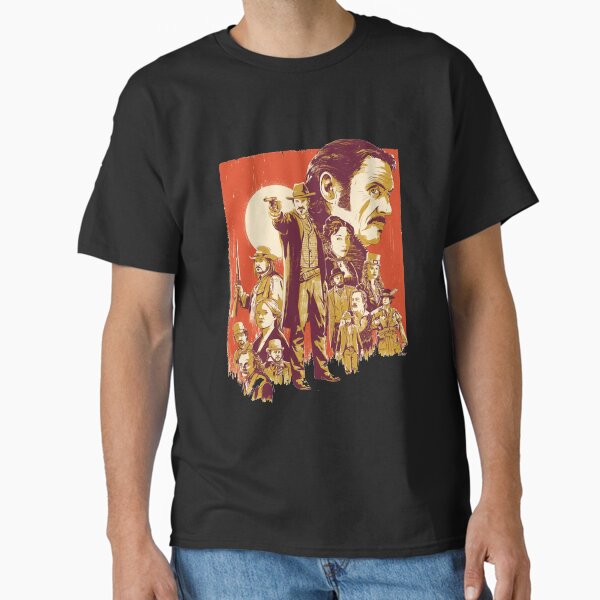 Day Gift Deadwood - Hbo Series Artwork Halloween Classic T-Shirt for Sale by LeathaKessler
