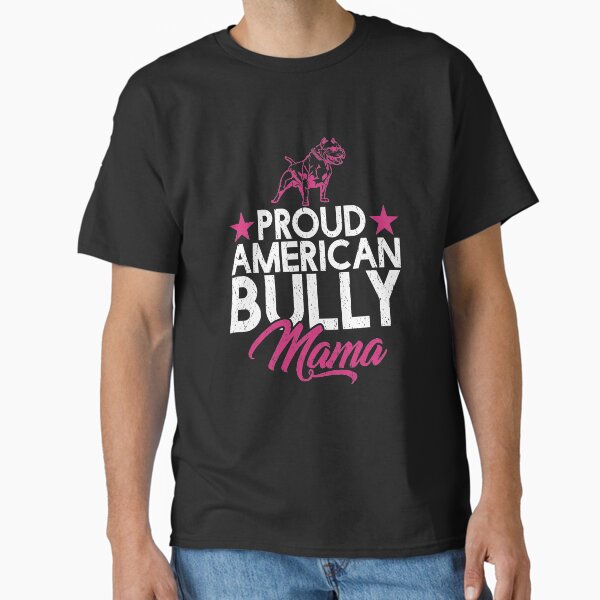 Funny Retro Vintage American Bully Mom Classic T-Shirt for Sale by jcorres