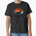 Cool Vintage Sky Mountains Wilderness Labrador Dog Gift  Classic T-Shirt for Sale by Guarddogdrive