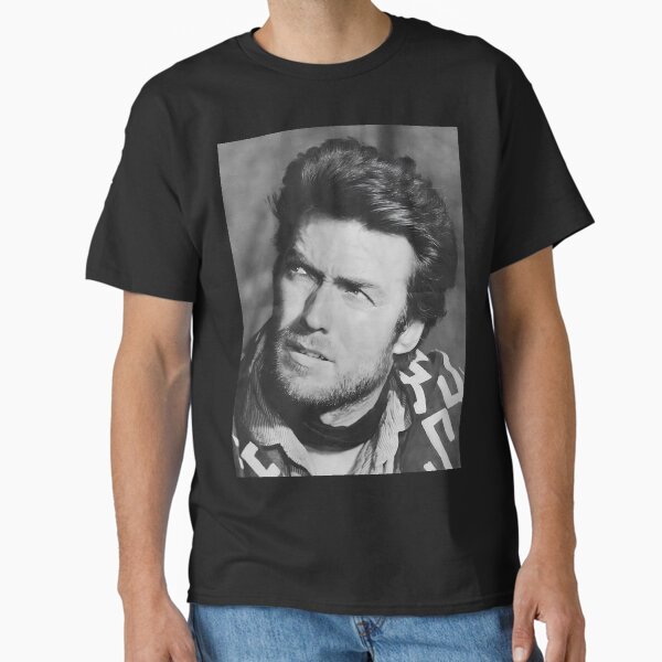 Clint Eastwood Portrait #31 Classic T-Shirt for Sale by thesnakeater