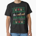 Title:- Funny Corgi Dog Lover Owner Corgi Ugly Christmas Sweater Classic T-Shirt for Sale by mrsmitful