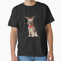 Funny Beagle Christmas Tree Santa Reindeer Pajamas Classic T-Shirt for Sale by DanielleNicolet