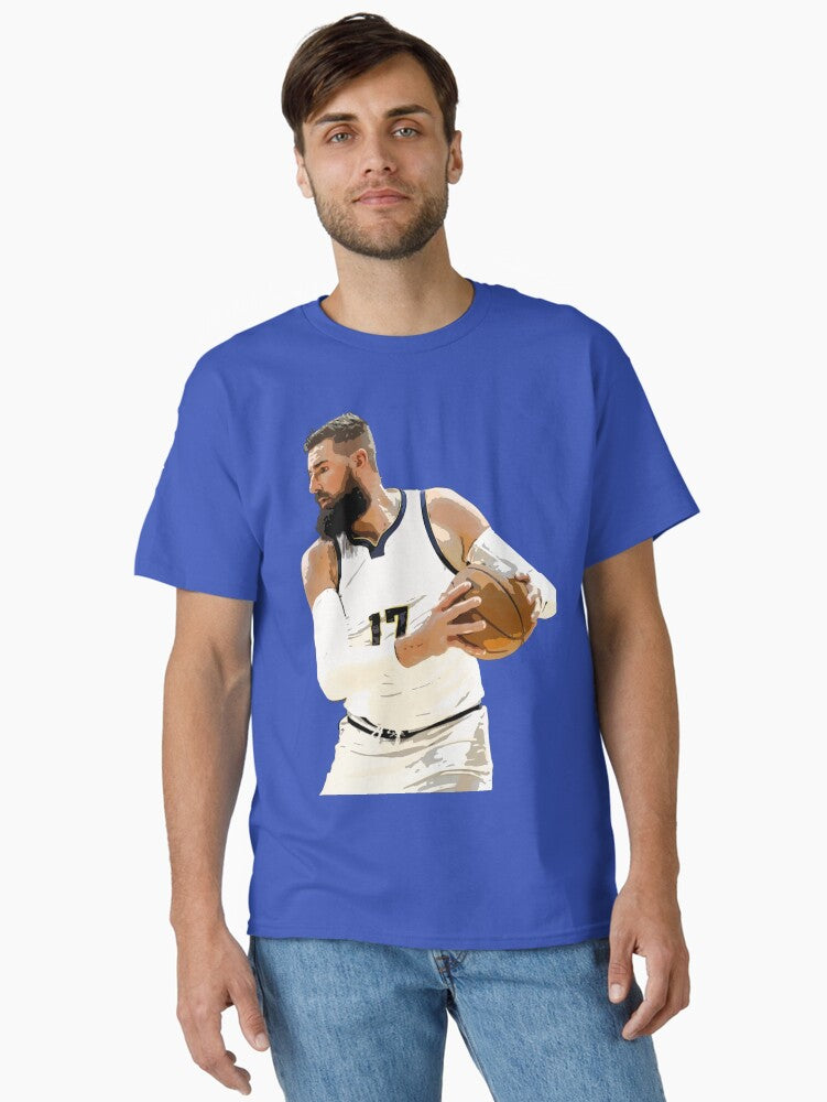 Jonas Valanciunas Classic T Shirt T Shirt Premium Print Limited Drop Feel