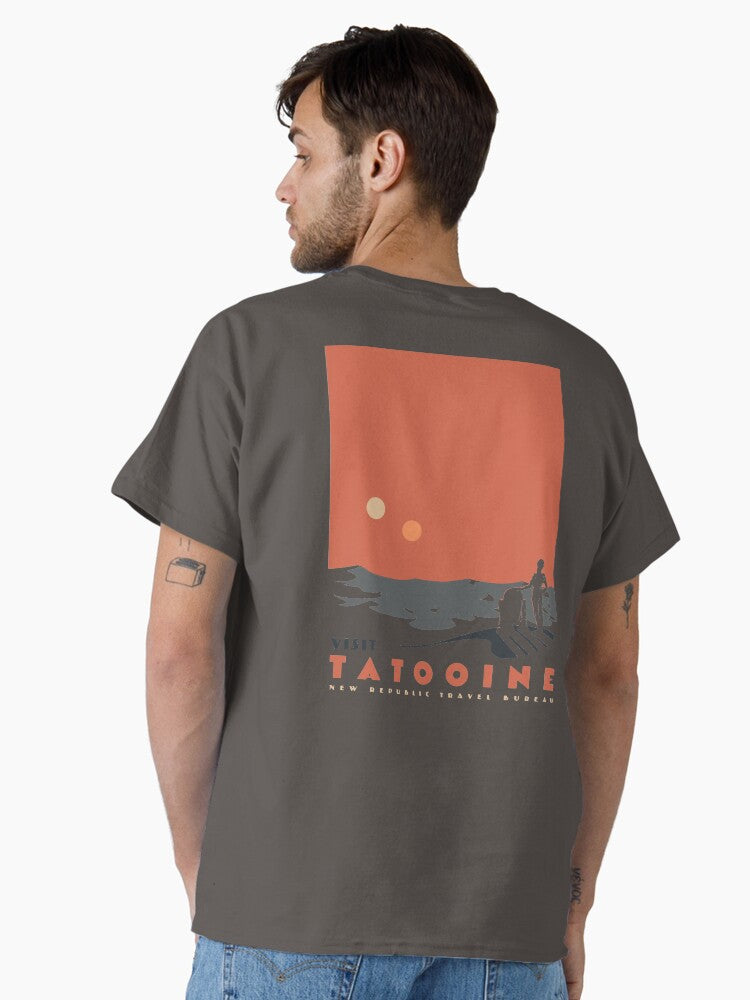 Visit Tatooine Classic T-Shirt | Graphic T-Shirt for Unisex