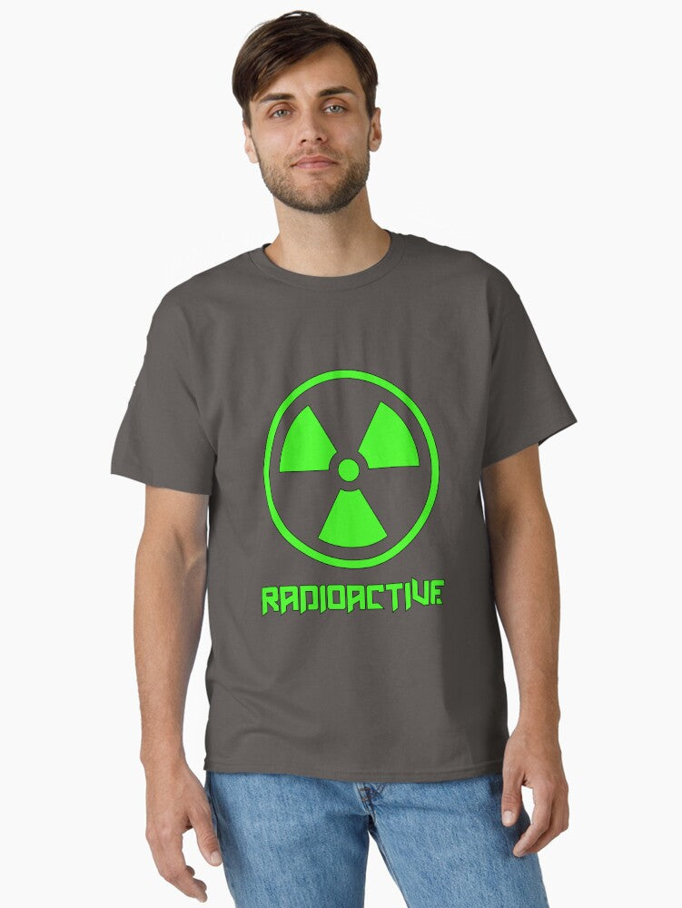 Radioactive Symbol - Nuclear Hazard Warning - T-Shirt Classic T-Shirt | Premium Unisex T-Shirt, Trending Graphic Tee