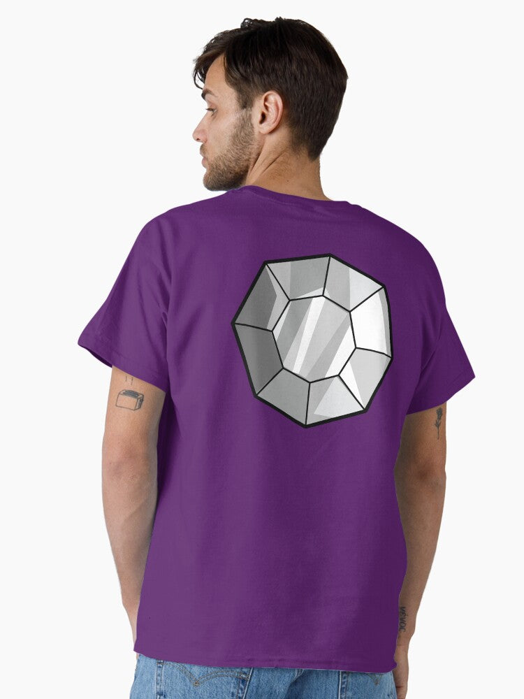 Kanto Boulder Badge Classic T-shirt | Trendy Graphic Tee | Casual Unisex T-shirt