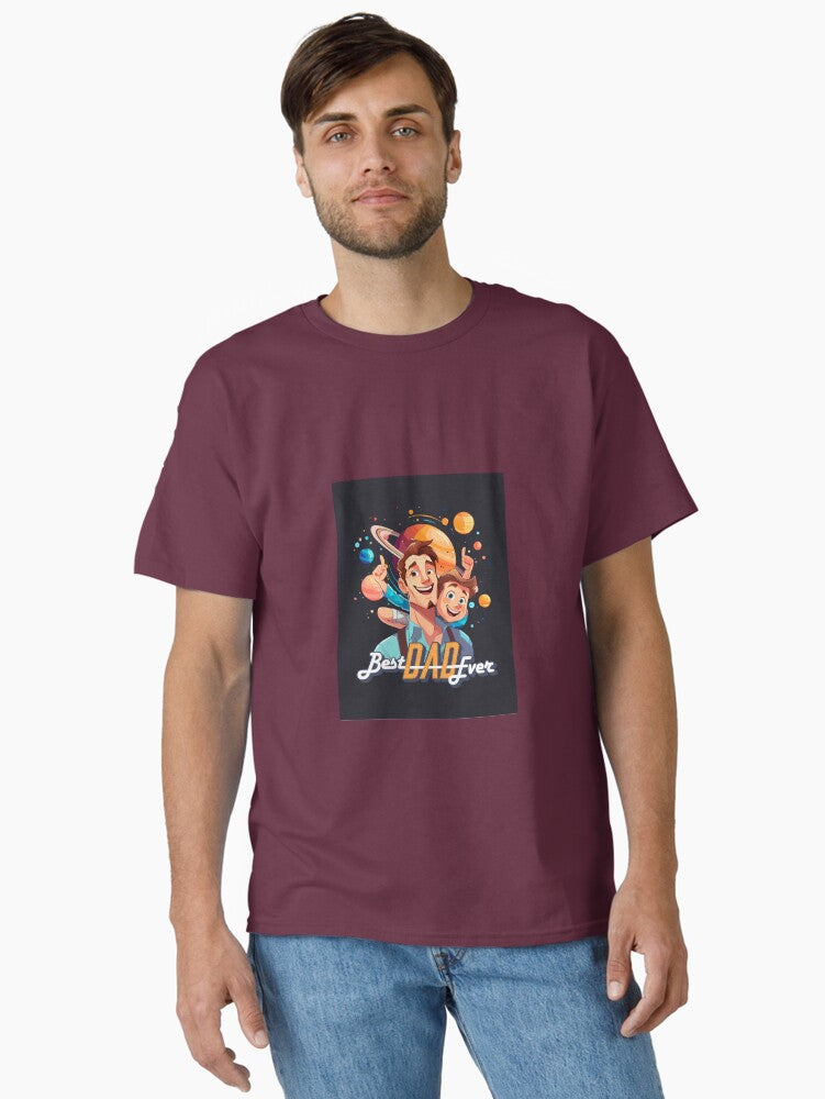 Best Dad ever Classic T Shirt T Shirt | Viral US Style | Fan Favorite