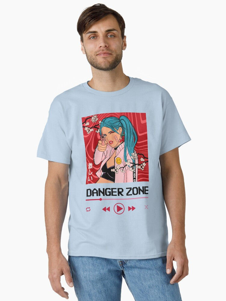 Danger Zone Anime Design Classic T-Shirt