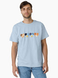 Heeler Family Love Hearts Bluey Inspired Color Palette Hearts Classic T Shirt T Shirt | Comfort Fit | Daily Wear Favo...