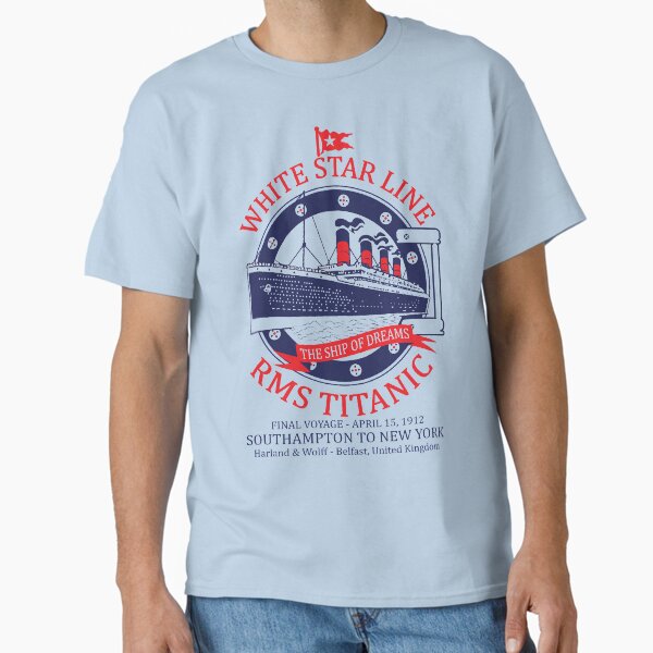 White Star Line - Titanic Classic T-Shirt for Sale by alhern67