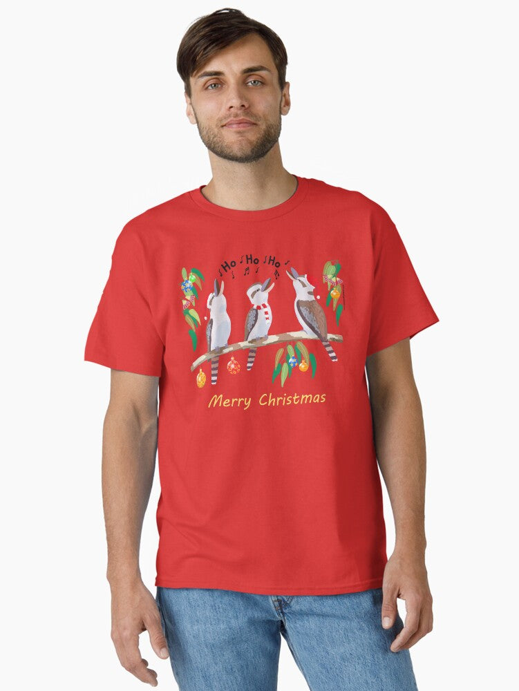 Kookaburras Australian Christmas Carols Classic T-Shirt | Graphic T-Shirt for Unisex