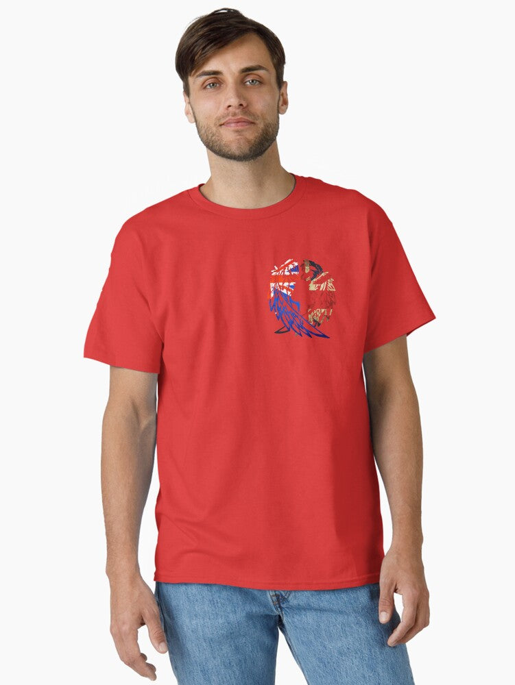 AUSTRALIA BRITAIN WOLF LOVE Classic T Shirt T Shirt Viral US Style High CTR Pick