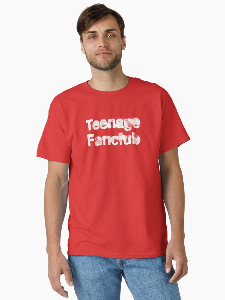 Teenage Fanclub Spray - distressed white Classic T-Shirt | Premium Unisex T-Shirt, Trending Graphic Tee