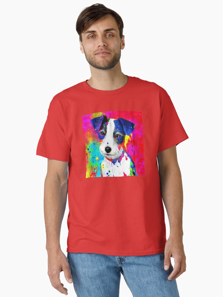 Parson Russell Terrier 5 Classic T Shirt T Shirt Aesthetic Fit Daily Comfort